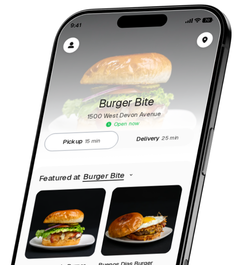 Burger Bite app preview