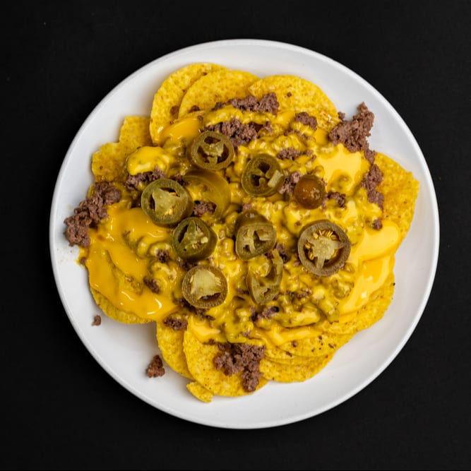 Beef Nachos.